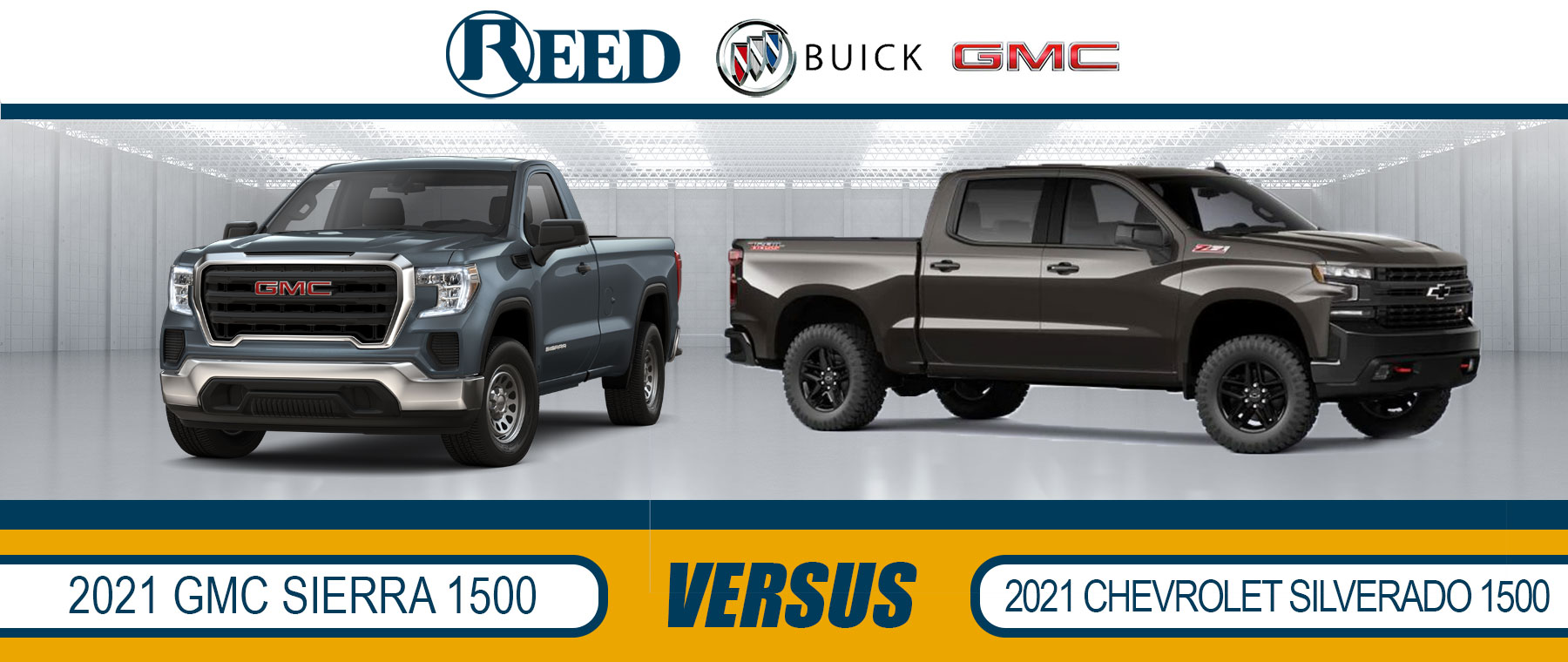 2021 GMC Sierra 1500 Vs 2021 Chevy Silverado | Truck Comparison